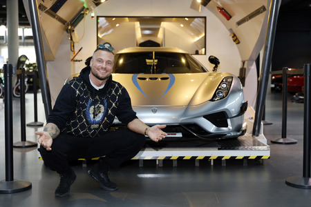 Fototermin mit Cora Schumacher und Eric Sindermann in Köln