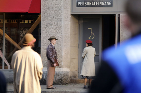 Dreharbeiten 'Torstraße 1' in Görlitz