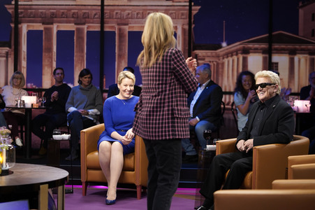 Talkshow 'Riverboat' in Berlin