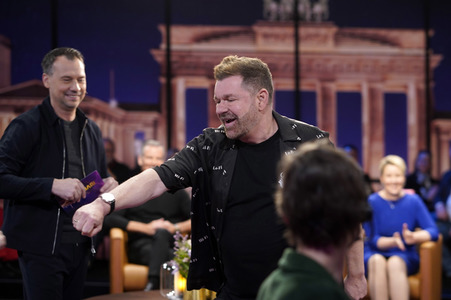 Talkshow 'Riverboat' in Berlin
