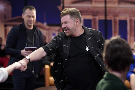 Talkshow 'Riverboat' in Berlin