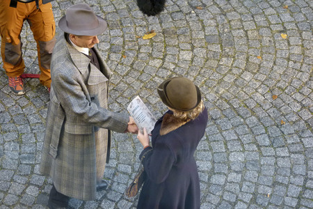 Dreharbeiten 'Torstraße 1' in Görlitz