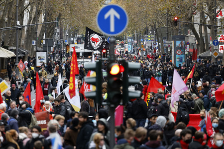 Demo gegen das NRW-Versammlungsgesetz in Köln