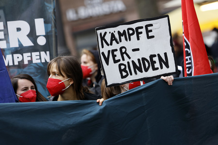 Demo gegen das NRW-Versammlungsgesetz in Köln
