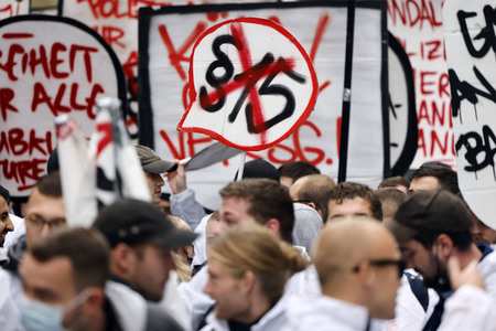 Demo gegen das NRW-Versammlungsgesetz in Köln