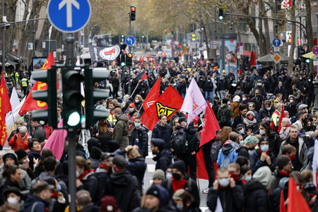 Demo gegen das NRW-Versammlungsgesetz in Köln