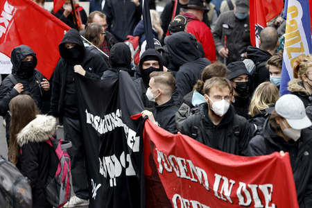 Demo gegen das NRW-Versammlungsgesetz in Köln