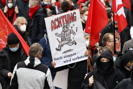 Demo gegen das NRW-Versammlungsgesetz in Köln