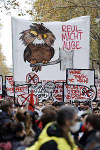 Demo gegen das NRW-Versammlungsgesetz in Köln