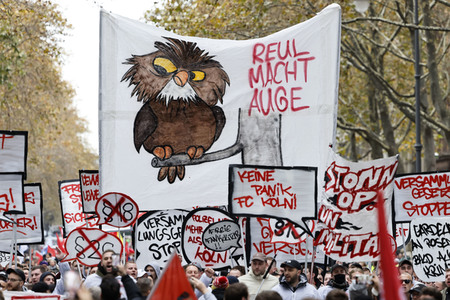 Demo gegen das NRW-Versammlungsgesetz in Köln