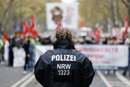 Demo gegen das NRW-Versammlungsgesetz in Köln