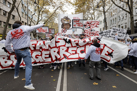 Demo gegen das NRW-Versammlungsgesetz in Köln