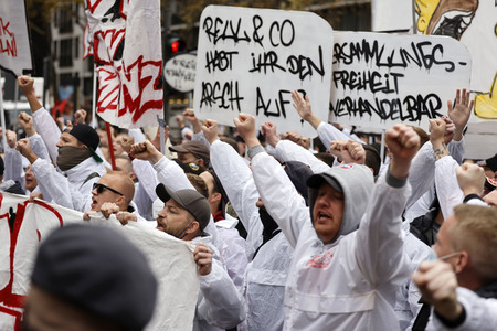 Demo gegen das NRW-Versammlungsgesetz in Köln