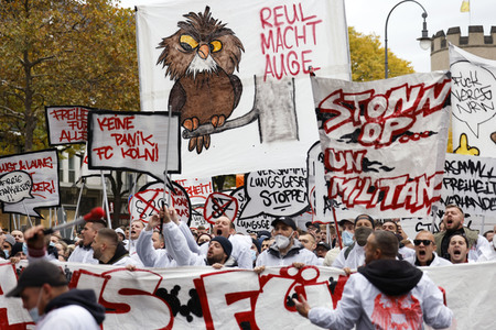 Demo gegen das NRW-Versammlungsgesetz in Köln