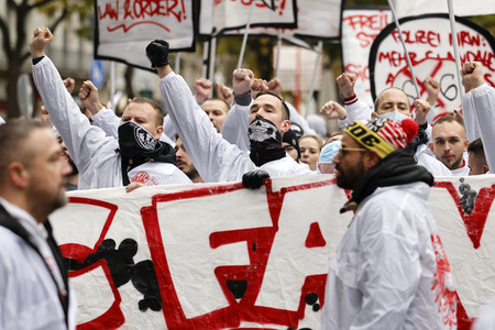 Demo gegen das NRW-Versammlungsgesetz in Köln