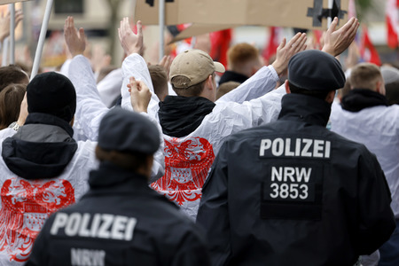 Demo gegen das NRW-Versammlungsgesetz in Köln