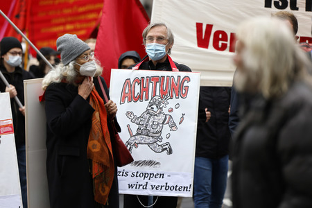 Demo gegen das NRW-Versammlungsgesetz in Köln