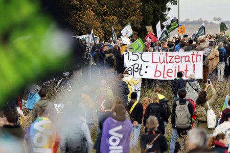 Demo gegen den Abriss von Lützerath