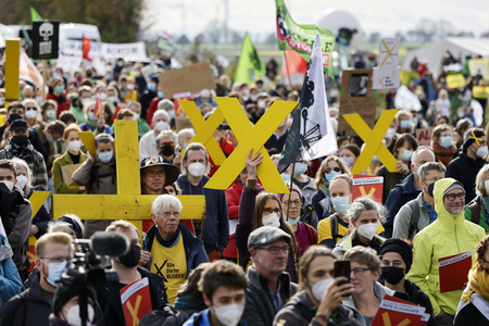 Demo gegen den Abriss von Lützerath