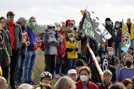 Demo gegen den Abriss von Lützerath