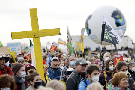 Demo gegen den Abriss von Lützerath