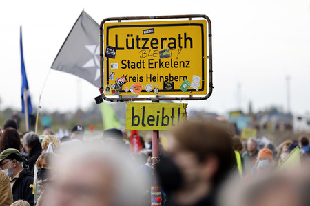 Demo gegen den Abriss von Lützerath
