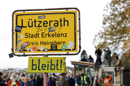 Demo gegen den Abriss von Lützerath