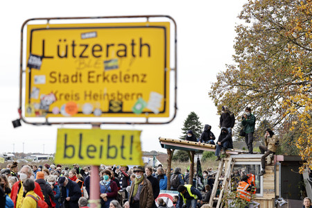 Demo gegen den Abriss von Lützerath