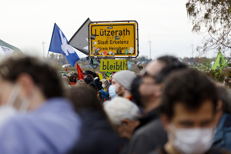 Demo gegen den Abriss von Lützerath