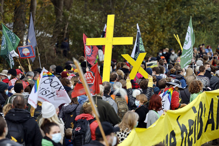 Demo gegen den Abriss von Lützerath