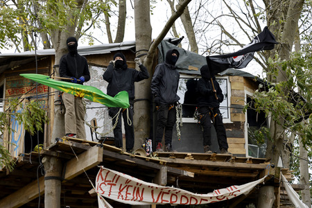 Demo gegen den Abriss von Lützerath