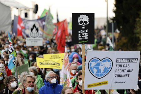 Demo gegen den Abriss von Lützerath