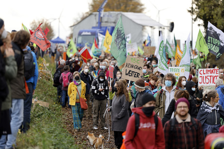 Demo gegen den Abriss von Lützerath