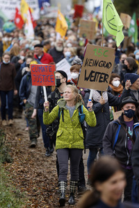 Demo gegen den Abriss von Lützerath