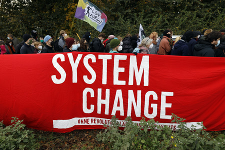 Demo gegen den Abriss von Lützerath
