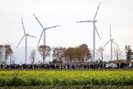 Demo gegen den Abriss von Lützerath