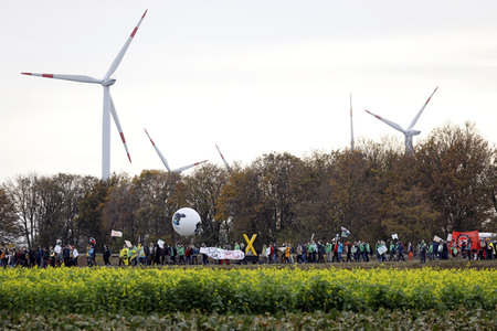 Demo gegen den Abriss von Lützerath