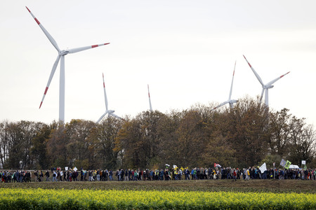 Demo gegen den Abriss von Lützerath