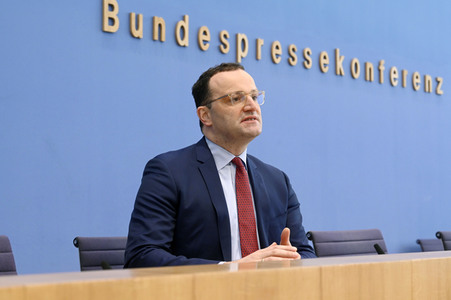 Pressekonferenz zu Auffrischimpfungen gegen Corona in Berlin