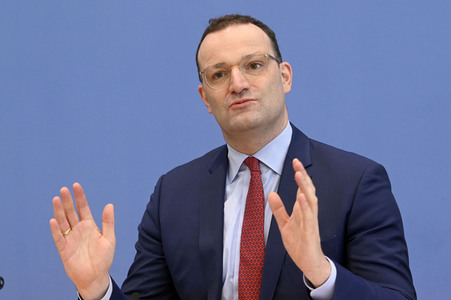 Pressekonferenz zu Auffrischimpfungen gegen Corona in Berlin