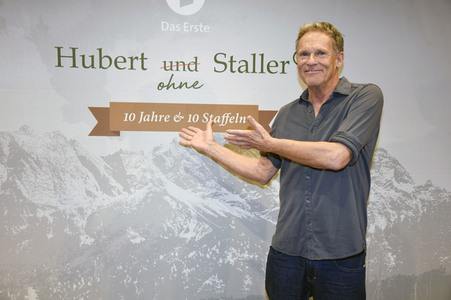 Fototermin zur 10. Staffel von 'Hubert ohne Staller' in München