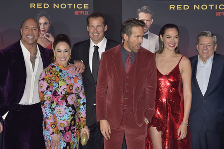 Filmpremiere 'Red Notice' in Los Angeles