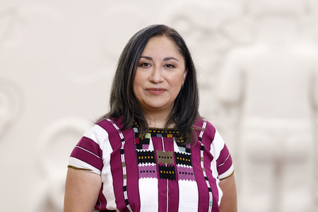 Pressetermin mit Minerva Cuevas in Köln