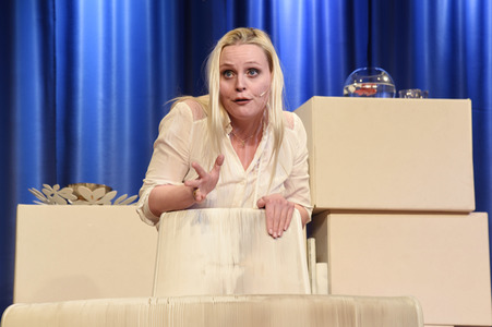 Theateraufführung 'Kasimir und Kaukasus' in München