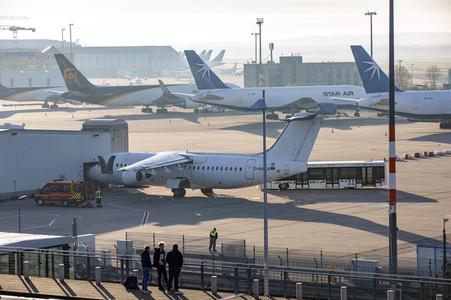 Notfallübung am Flughafen Köln/Bonn