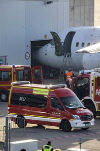 Notfallübung am Flughafen Köln/Bonn