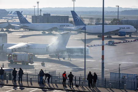 Notfallübung am Flughafen Köln/Bonn