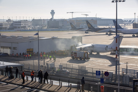 Notfallübung am Flughafen Köln/Bonn