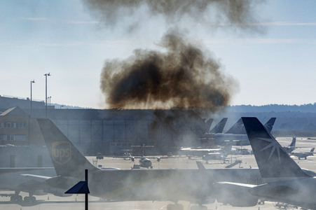 Notfallübung am Flughafen Köln/Bonn