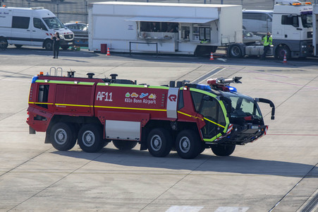 Notfallübung am Flughafen Köln/Bonn